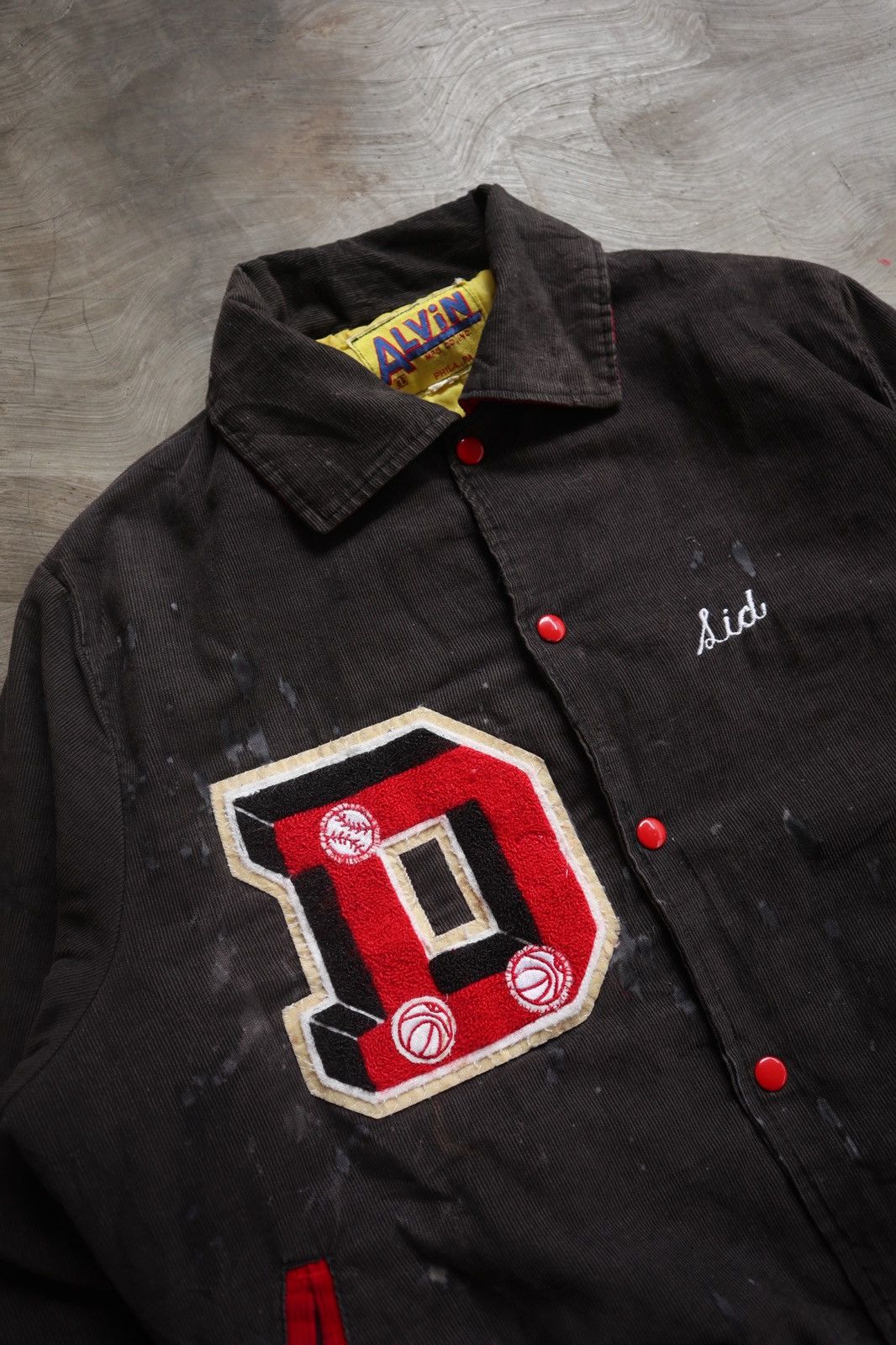 Vintage Vintage 60's Varsity corduroy dark brown Size US L / EU 52-54 / 3 - 2 Thumbnail