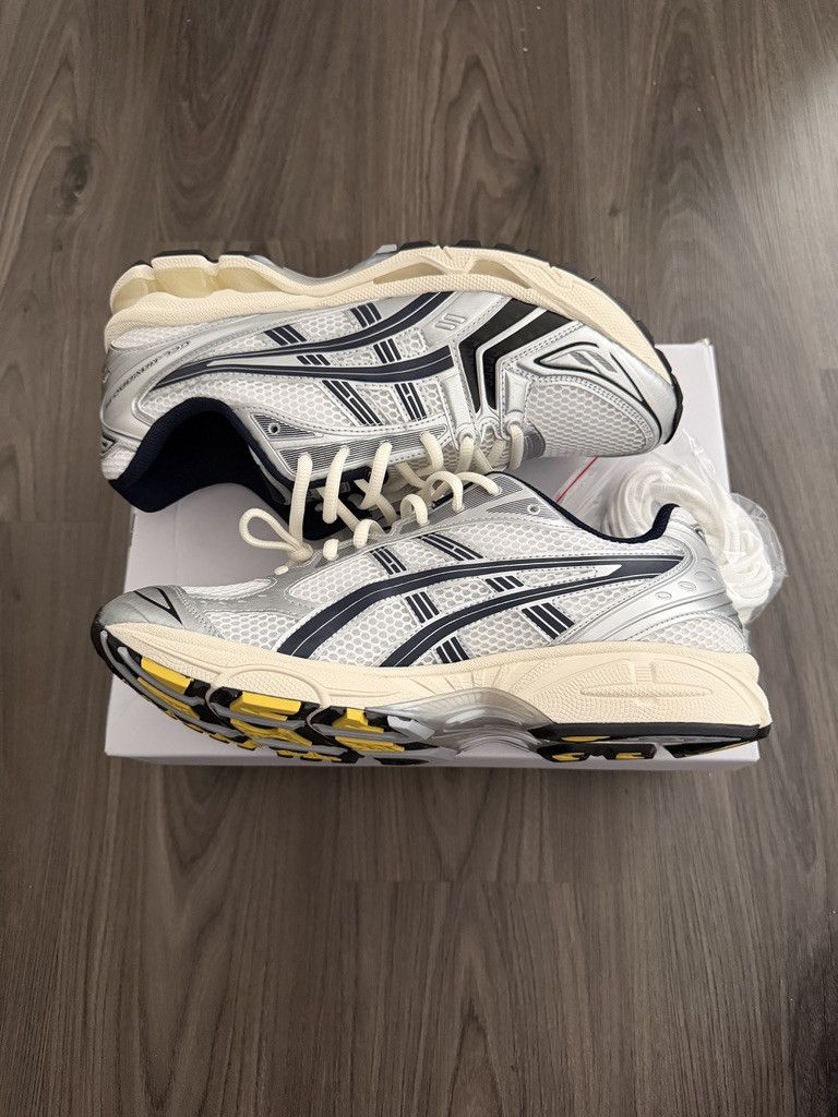 Asics × JJJJound JJJJound x Asics Gel-Kayano 14 White Navy Size US 10.5 / EU 43-44 - 4 Thumbnail