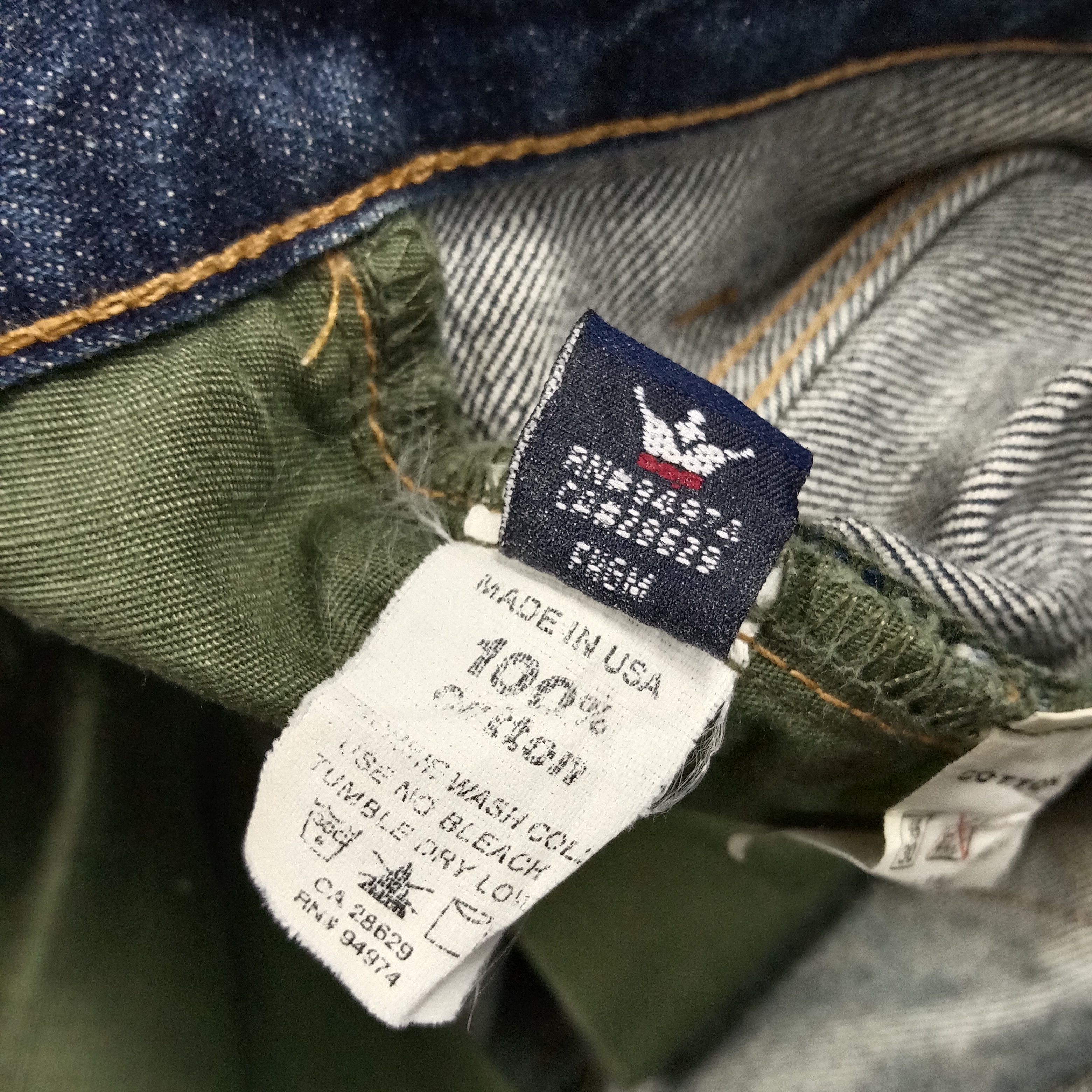 Stussy × Vintage Stussy Streetwear Custom Art Logo Style Jeans Size US 36 / EU 52 - 14 Thumbnail