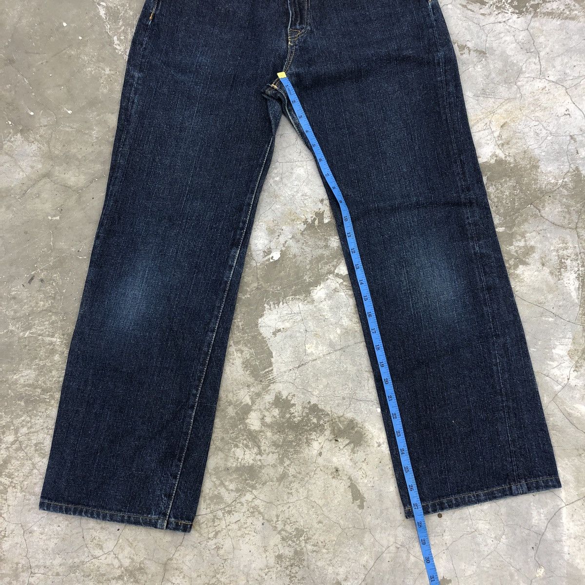 45rpm × Denime × Japanese Brand 45 RPM Straight Cut Denim Jeans Size US 28 / EU 44 - 22 Thumbnail