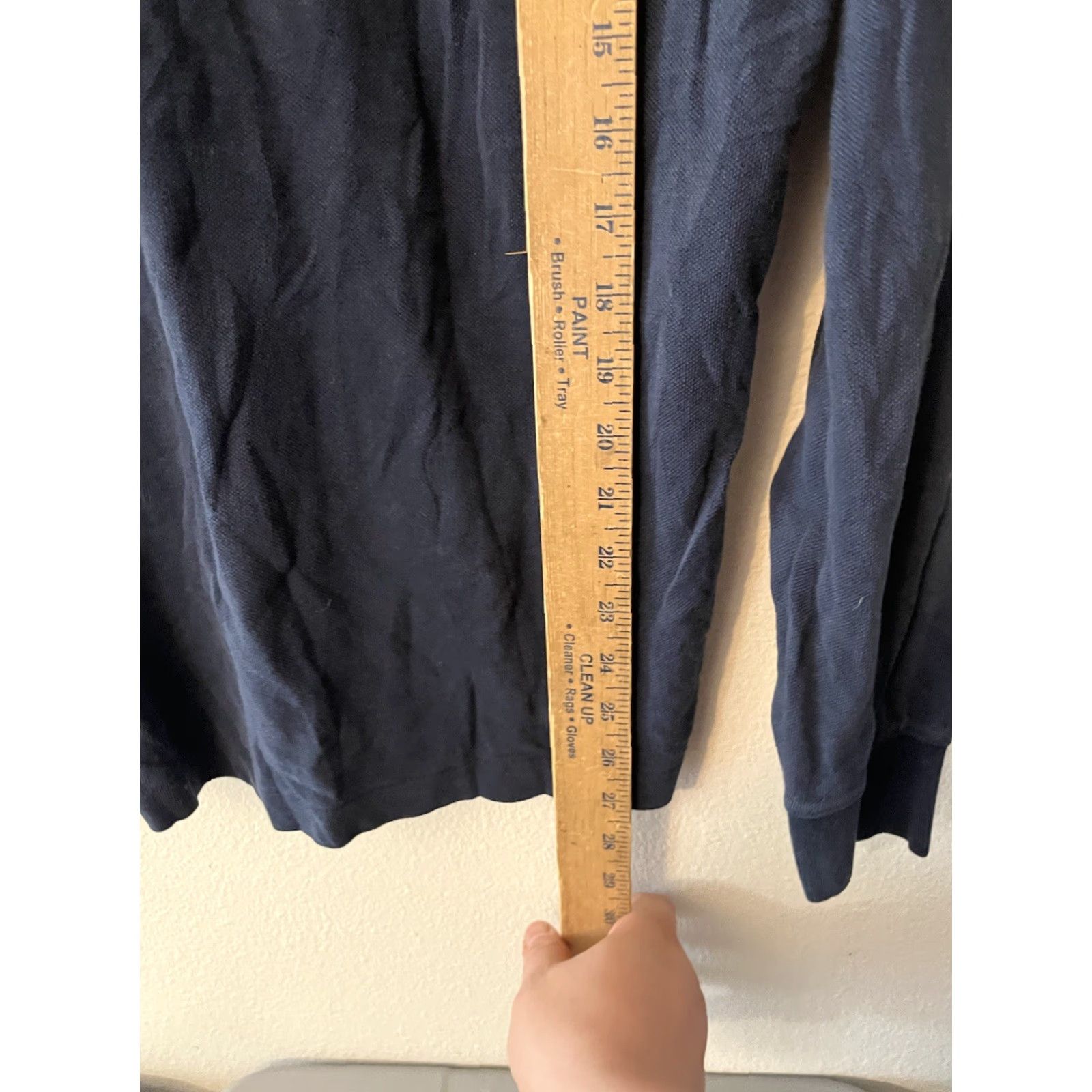 Vineyard Vines Vineyard Vines Mens Polo Shirt Cotton Long Sleeve Solid Blue Small Size US S / EU 44-46 / 1 - 4 Thumbnail