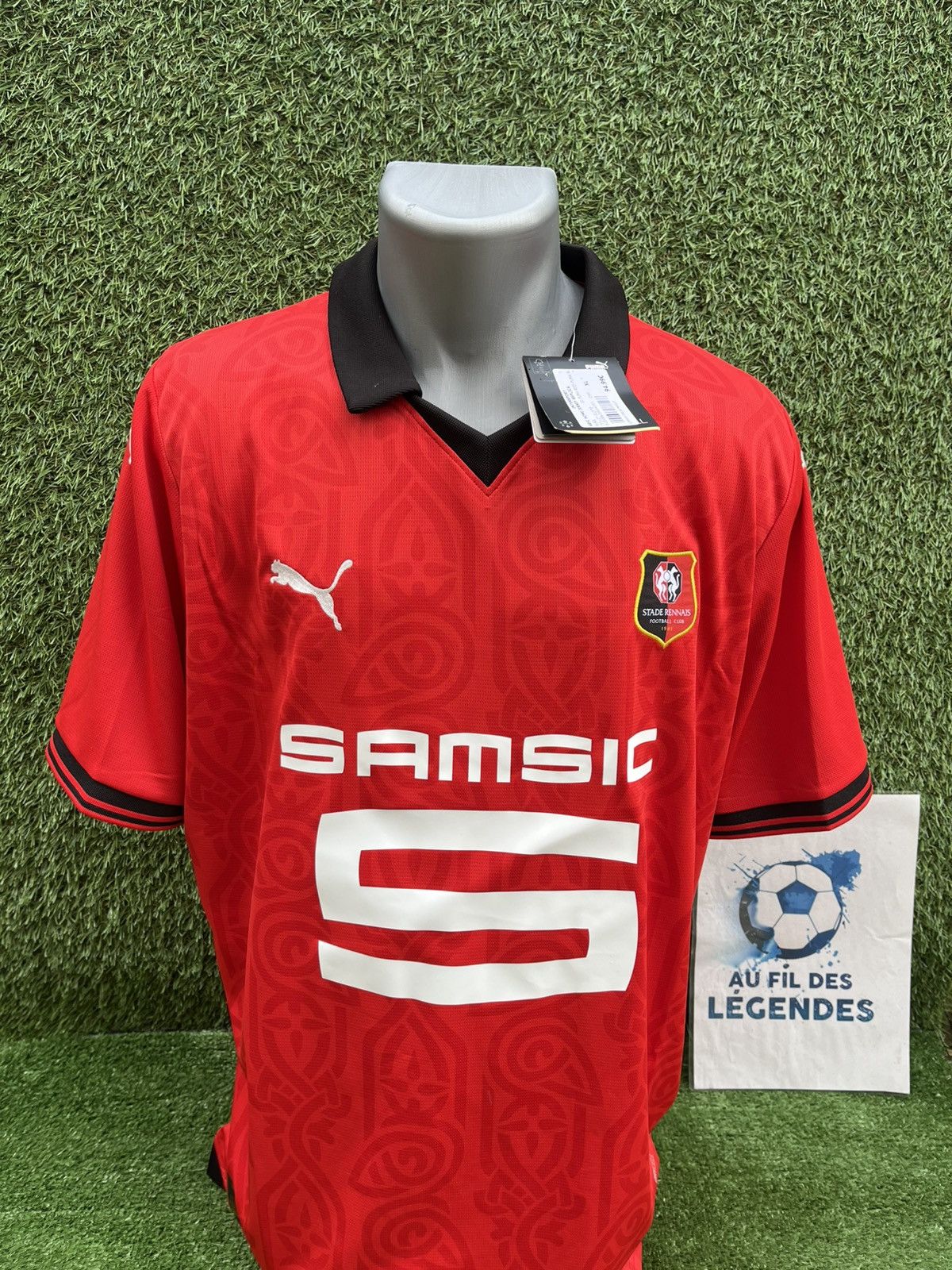 Puma Jersey Doué Stade Rennais Size US XL / EU 56 / 4 - 2 Thumbnail