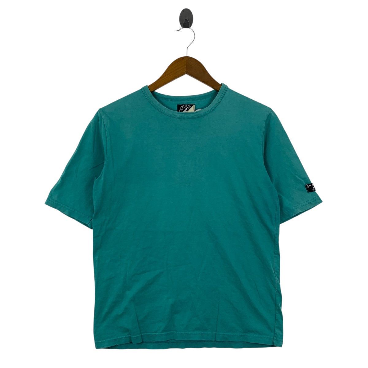 agnes b. Vintage AGNES B SPORT France Brand Plain Short Sleeve Tshirt Size US S / EU 44-46 / 1 - 1 Thumbnail