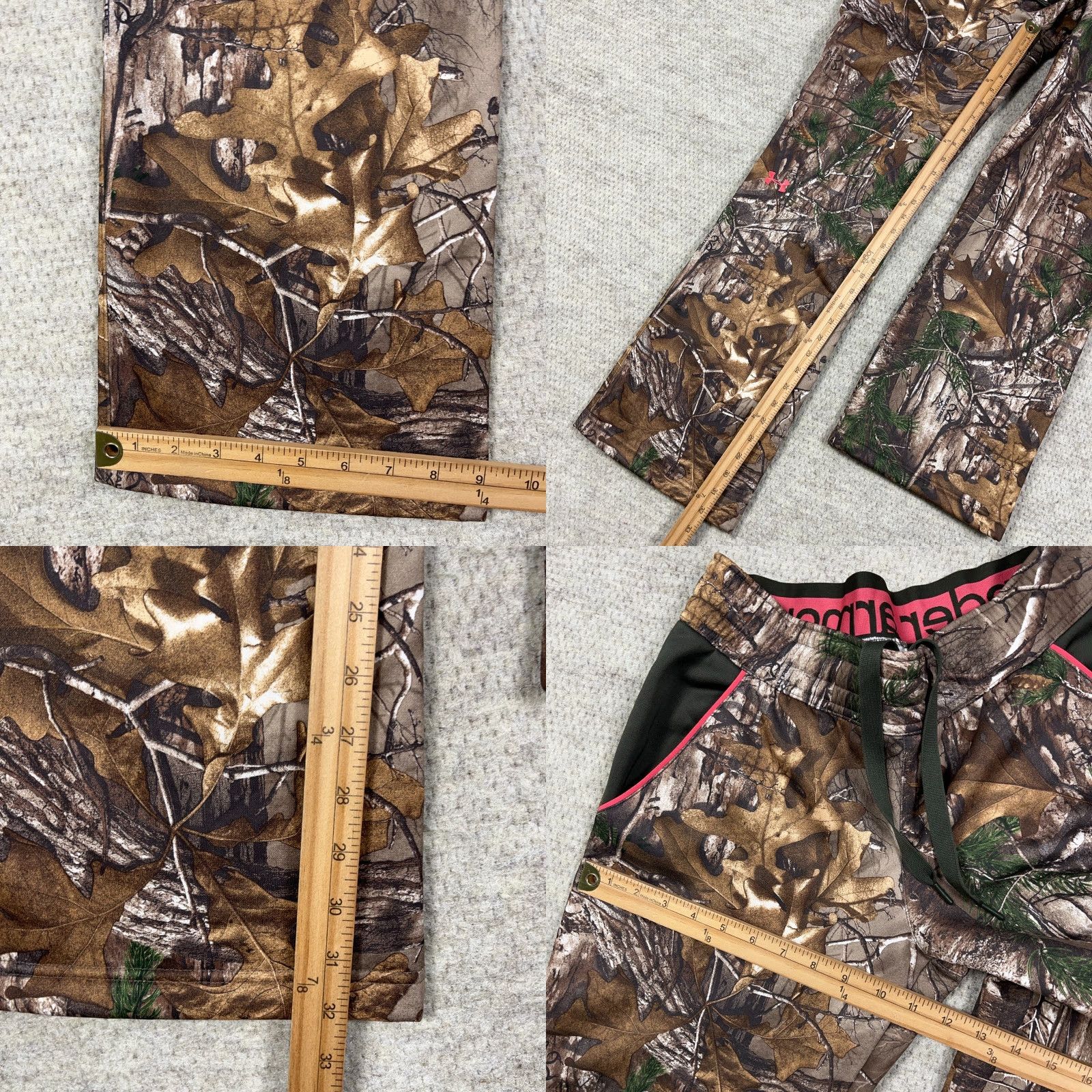 Under Armour Under Armour Sweatpants Women Medium 30x32 Realtree Camo ColdGear Jogger Pants Size 32" / US 10 / IT 46 - 8 Thumbnail
