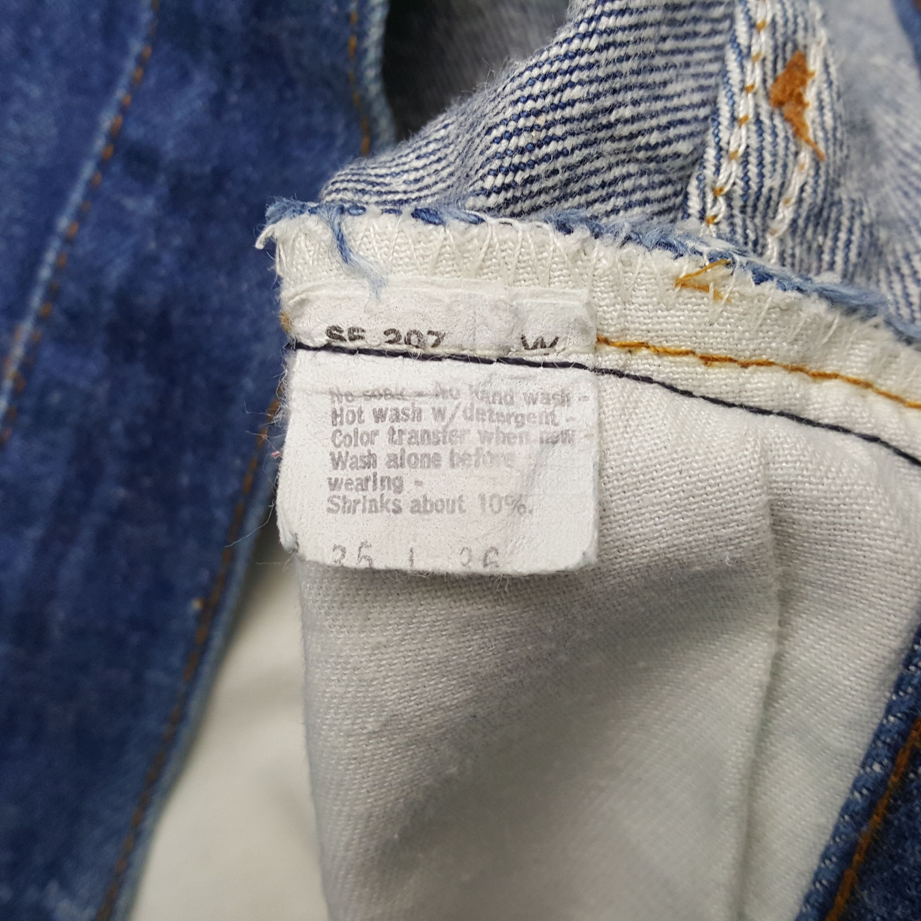 Levi's Vintage Levi's 505 American Brand Blue Jeans RR15 Size US 34 / EU 50 - 16 Thumbnail
