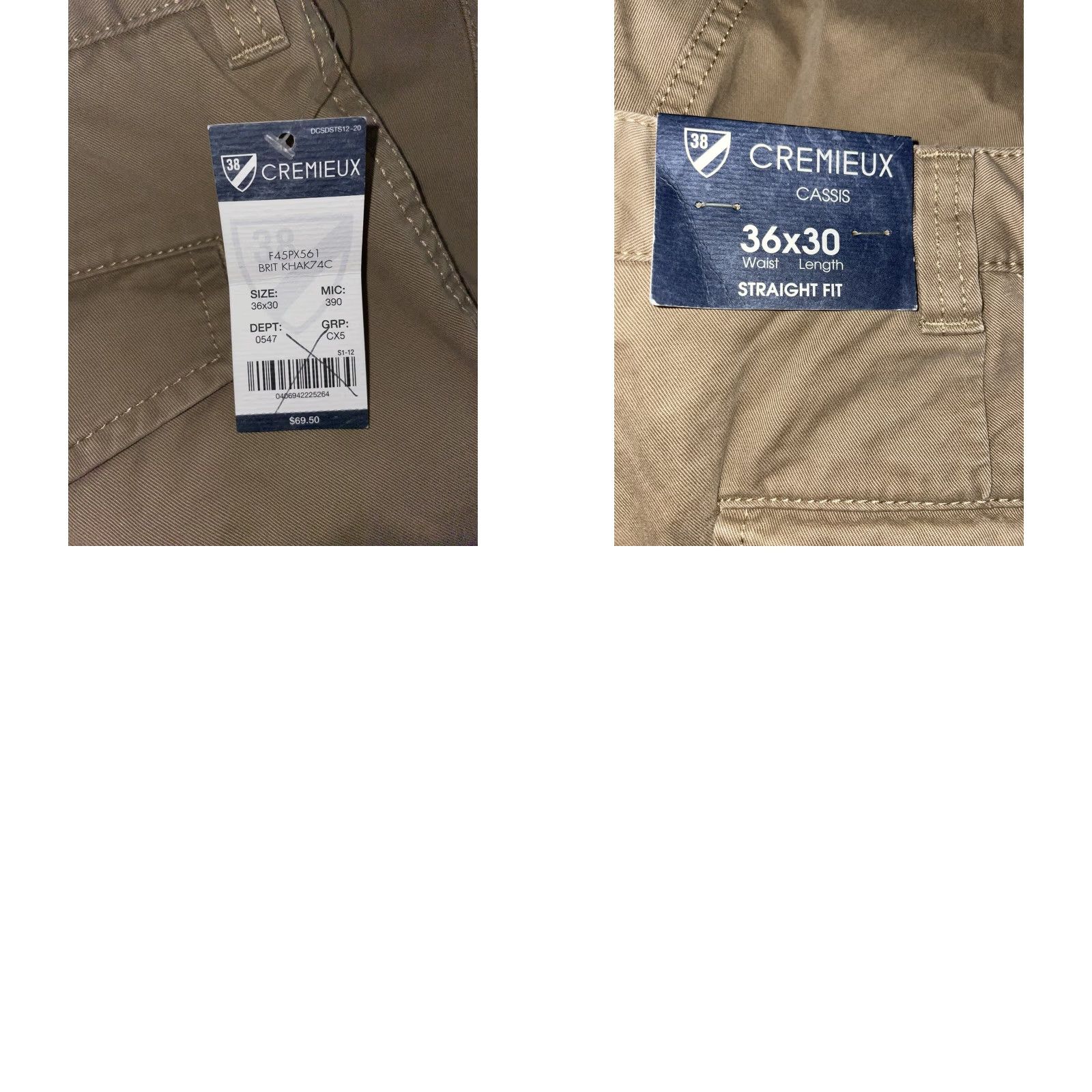 Cremieux NWT Cremieux Jeans Brown Cassis Straight Mens 36x30 100% Cotton Straight Fit Men Size 36 30 Brown Mens Size US 36 / EU 52 - 8 Thumbnail
