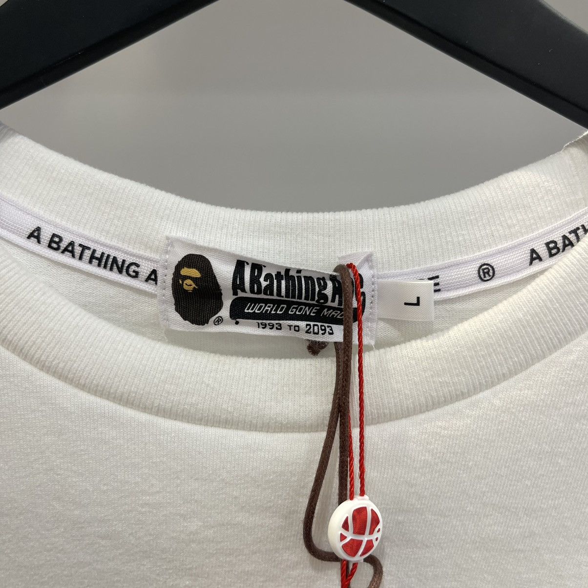 Bape Bape A Bathing Ape Head One Point Pocket Tee Size US L / EU 52-54 / 3 - 4 Thumbnail