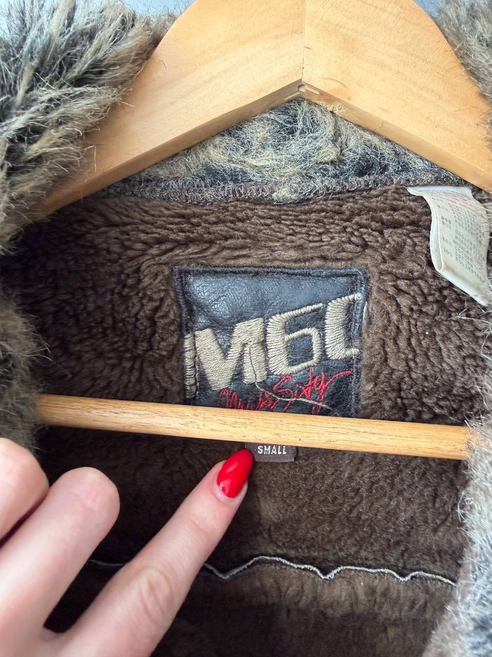 If Six Was Nine Miss Sixty Vintage Shearling Jacket Size S / US 4 / IT 40 - 5 Thumbnail