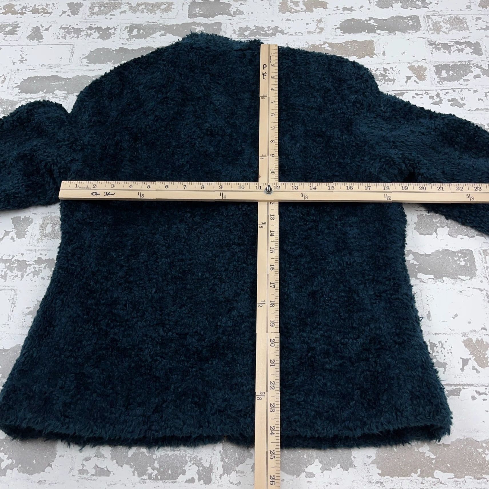 Pendleton Pendleton Jacket Women Small Blue Green Deep Pile Sherpa Fleece Sport Coat Size S / US 4 / IT 40 - 7 Thumbnail