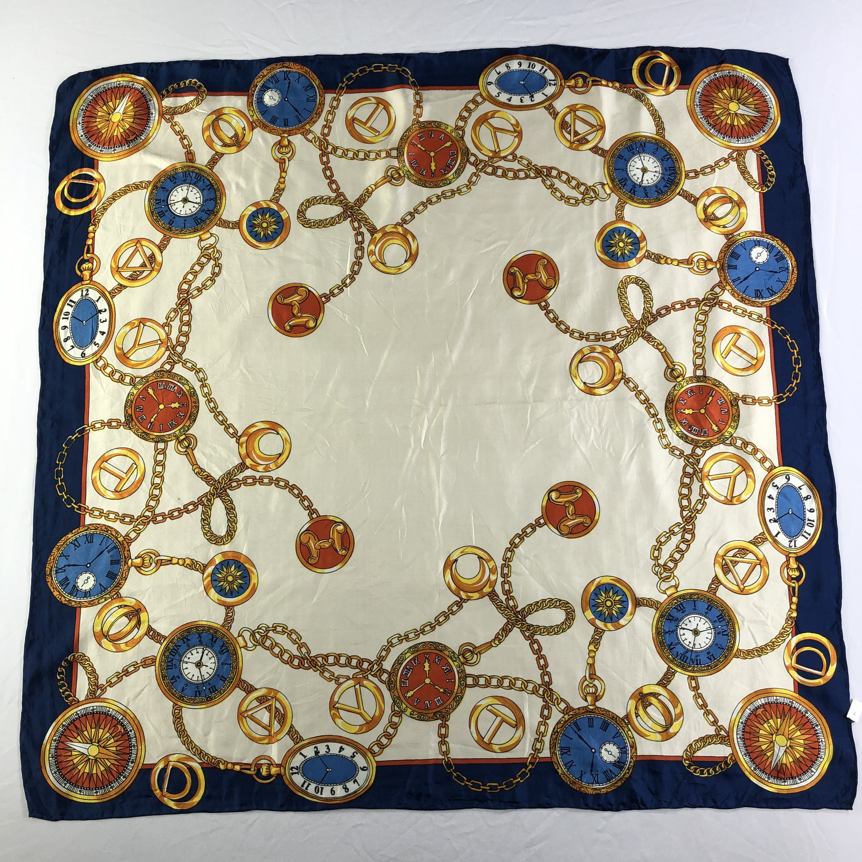 Vintage Vintage Silk Scarf Size ONE SIZE - 2 Thumbnail