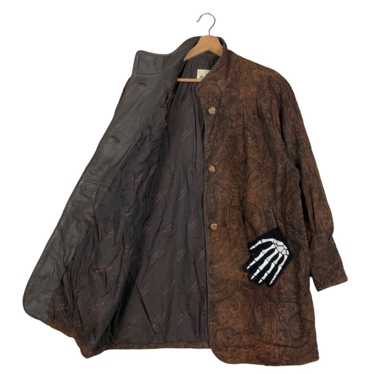 Japanese Brand 🔥90’s Navajo Aztec Over Print Suede Jacket Fabio Mantegazza Size US M / EU 48-50 / 2 - 9 Thumbnail
