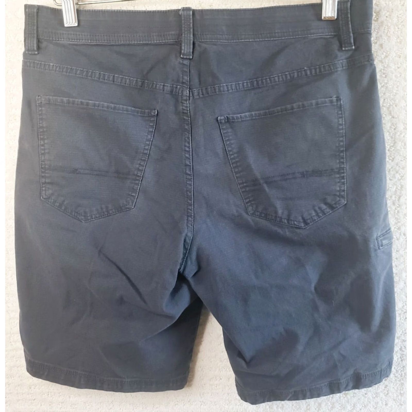 Weatherproof Weatherproof Men's Shorts Utility Flex Waistband 32x10 Gray Ripstop Casual Cotton Spandex Size US 32 / EU 48 - 5 Thumbnail