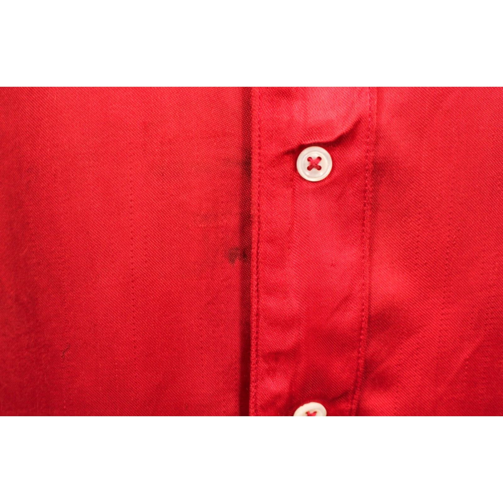 Vintage VINTAGE Men's VTG 30s Red Satin Button Down Shirt Sz M 1930s Western Size US M / EU 48-50 / 2 - 6 Thumbnail