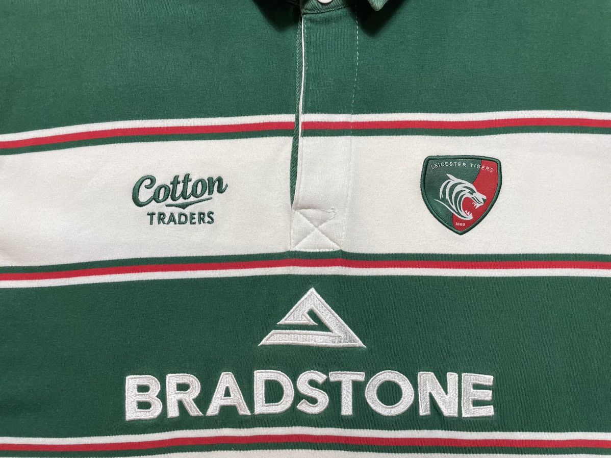 Cotton Traders Vintage Polo Rugby Jersey Cotton Traders Leicester Tigers Size US XL / EU 56 / 4 - 7 Thumbnail