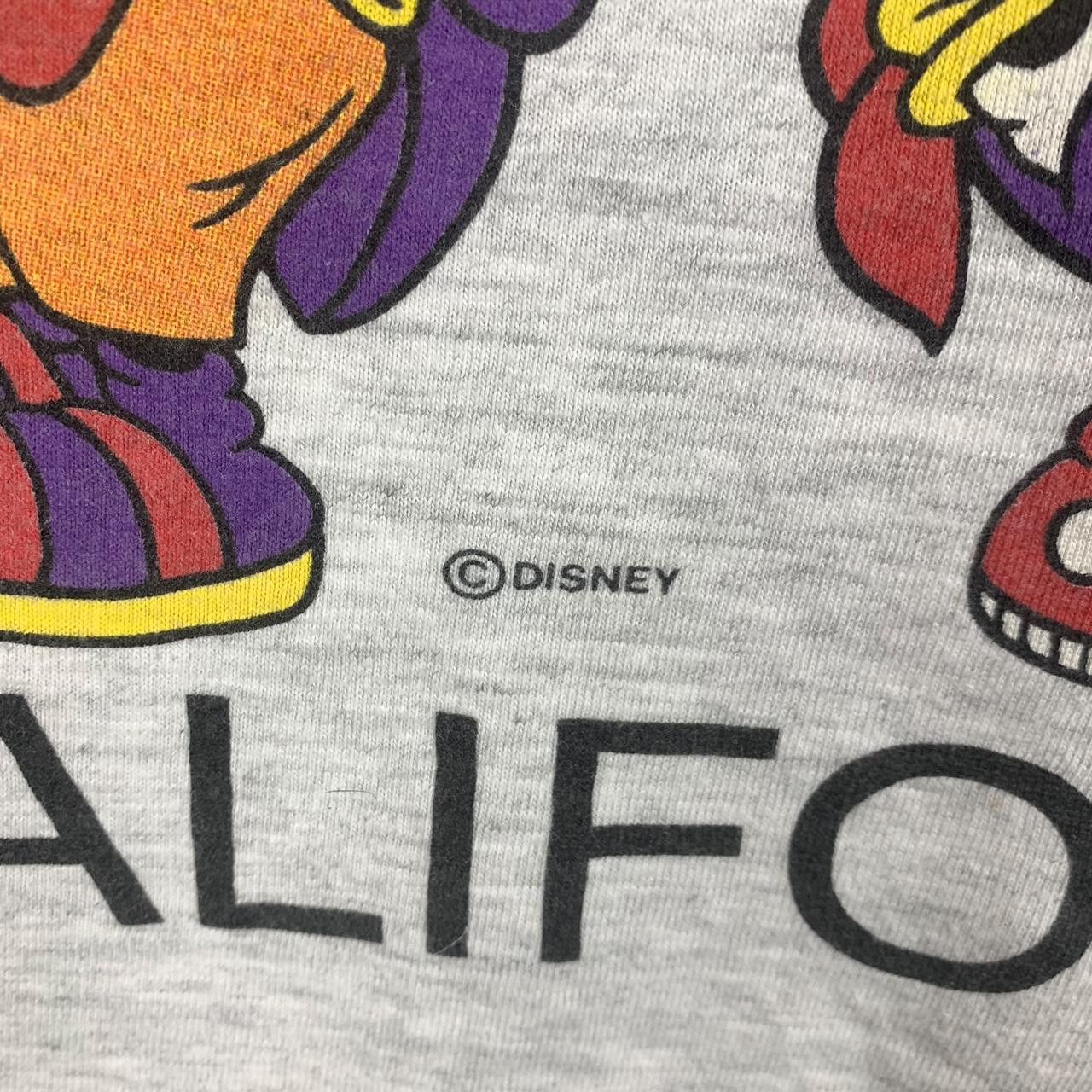 Vintage Vintage 90’ DISNEY MICKEY MOUSE Hip Hop Rap Tee Shirt Top Size M / US 6-8 / IT 42-44 - 5 Thumbnail