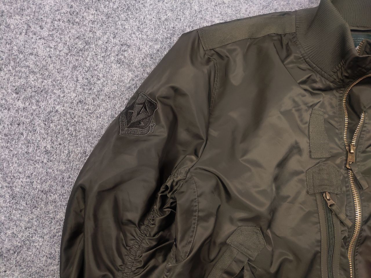 Vintage Vintage Air Force USA industr military Bomber Bondage Jacket Size US XL / EU 56 / 4 - 7 Thumbnail