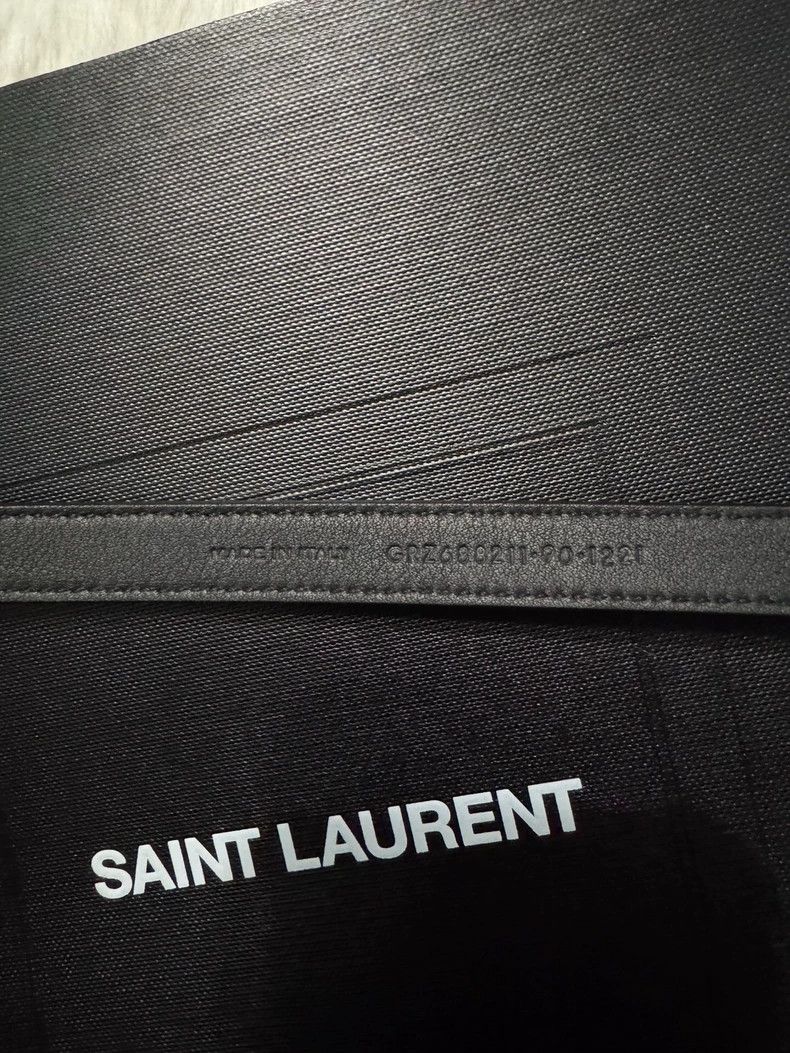 Saint Laurent Paris Saint laurent paris Carved Belt 2506-Nextarrow Size ONE SIZE - 5 Thumbnail