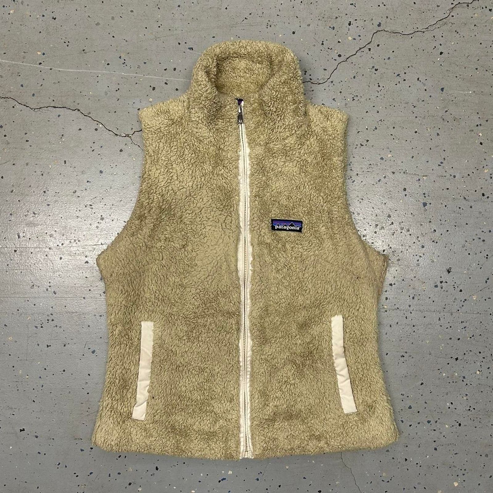 Patagonia Tan/cream Patagonia fleece vest Size S / US 4 / IT 40 - 1 Thumbnail