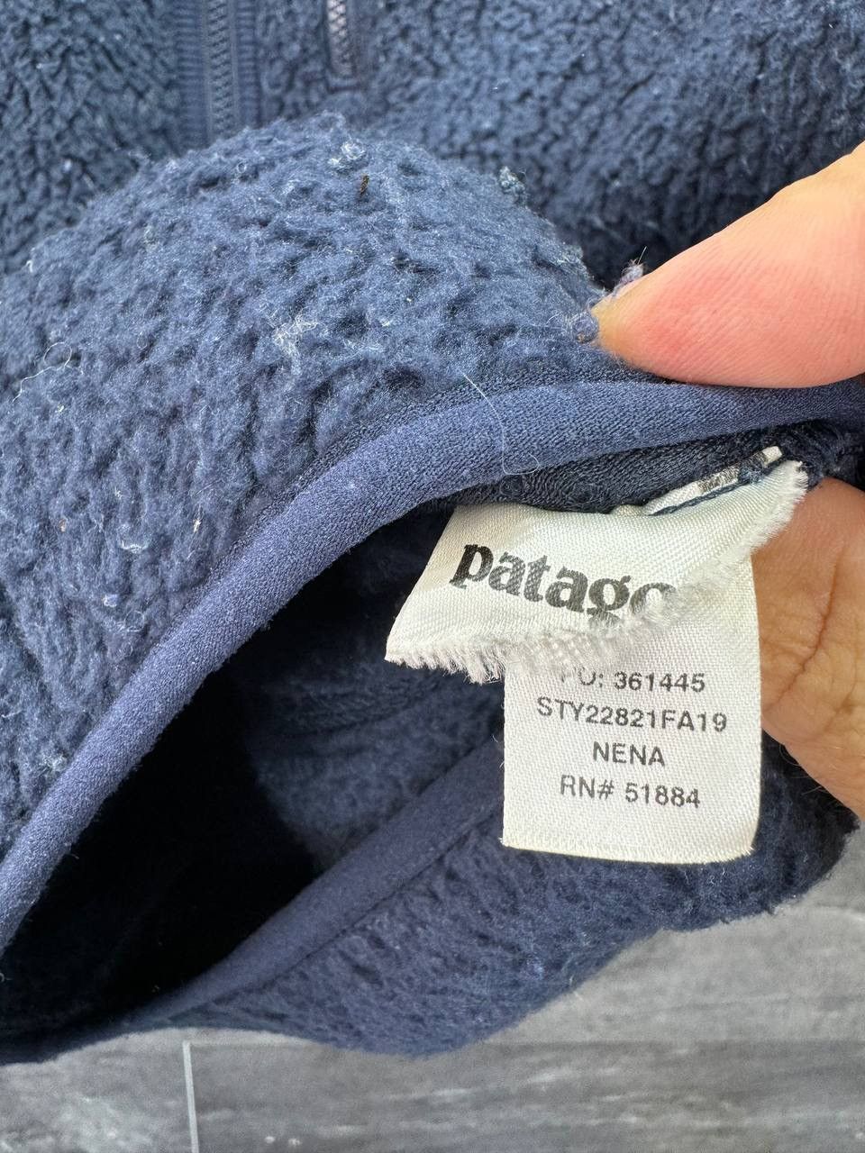 Patagonia Patagonia Retro Pile Vest Navy Mens Size XL Size US XL / EU 56 / 4 - 7 Thumbnail