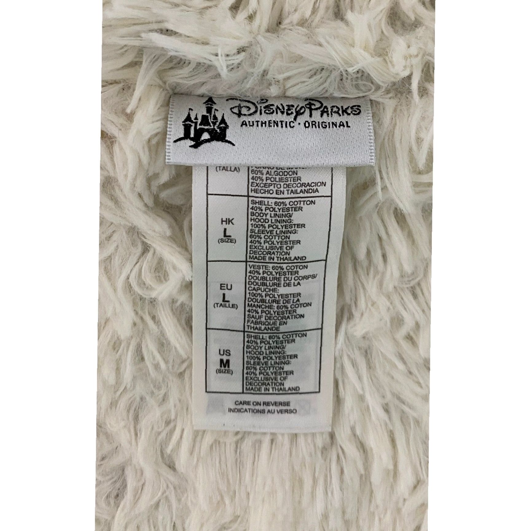 Disney Disney Parks Disneyland 55 Mickey Mouse Sherpa Lined Zip Hoodie Gray Womens M Size M / US 6-8 / IT 42-44 - 5 Thumbnail