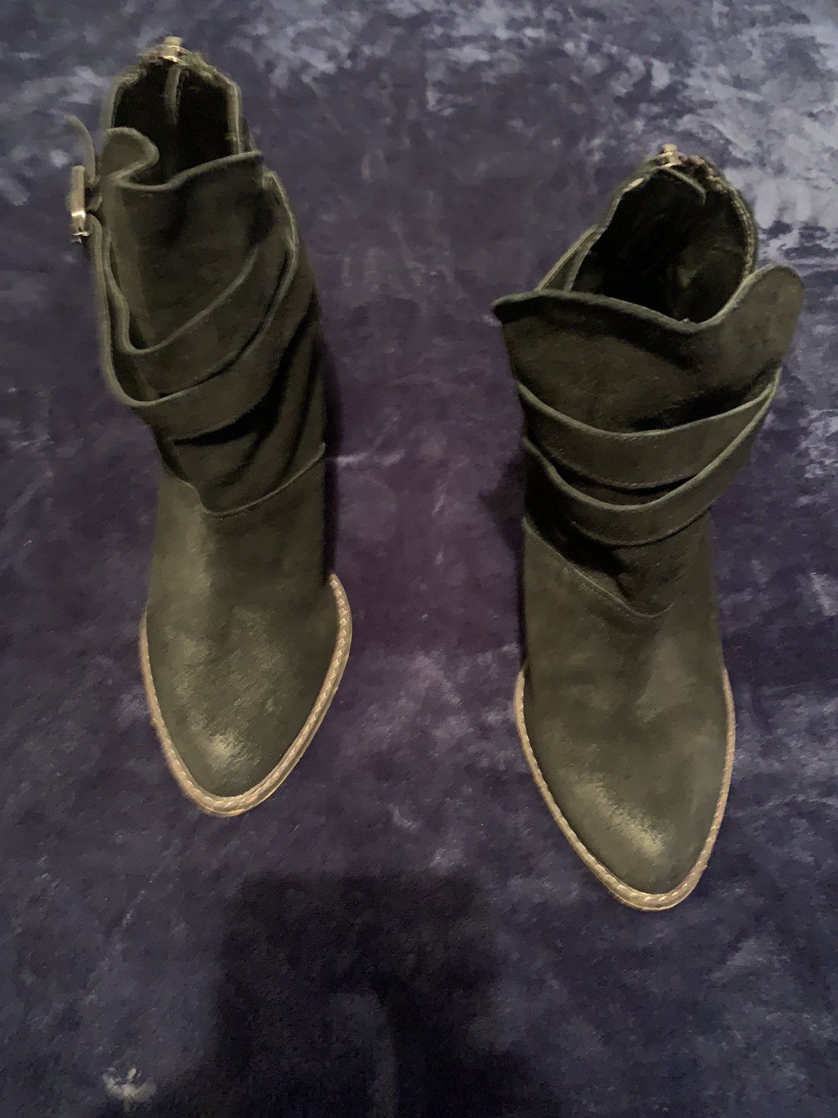 Vintage Women Boots Y2K Streetwear Fashion Vintage Indie Rave Opium Size US 8.5 / IT 38.5 - 2 Thumbnail