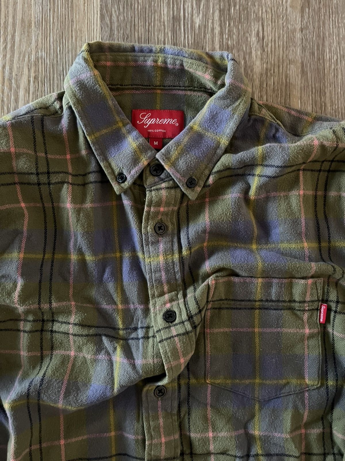 Supreme Supreme flannel plaid Size US M / EU 48-50 / 2 - 2 Thumbnail