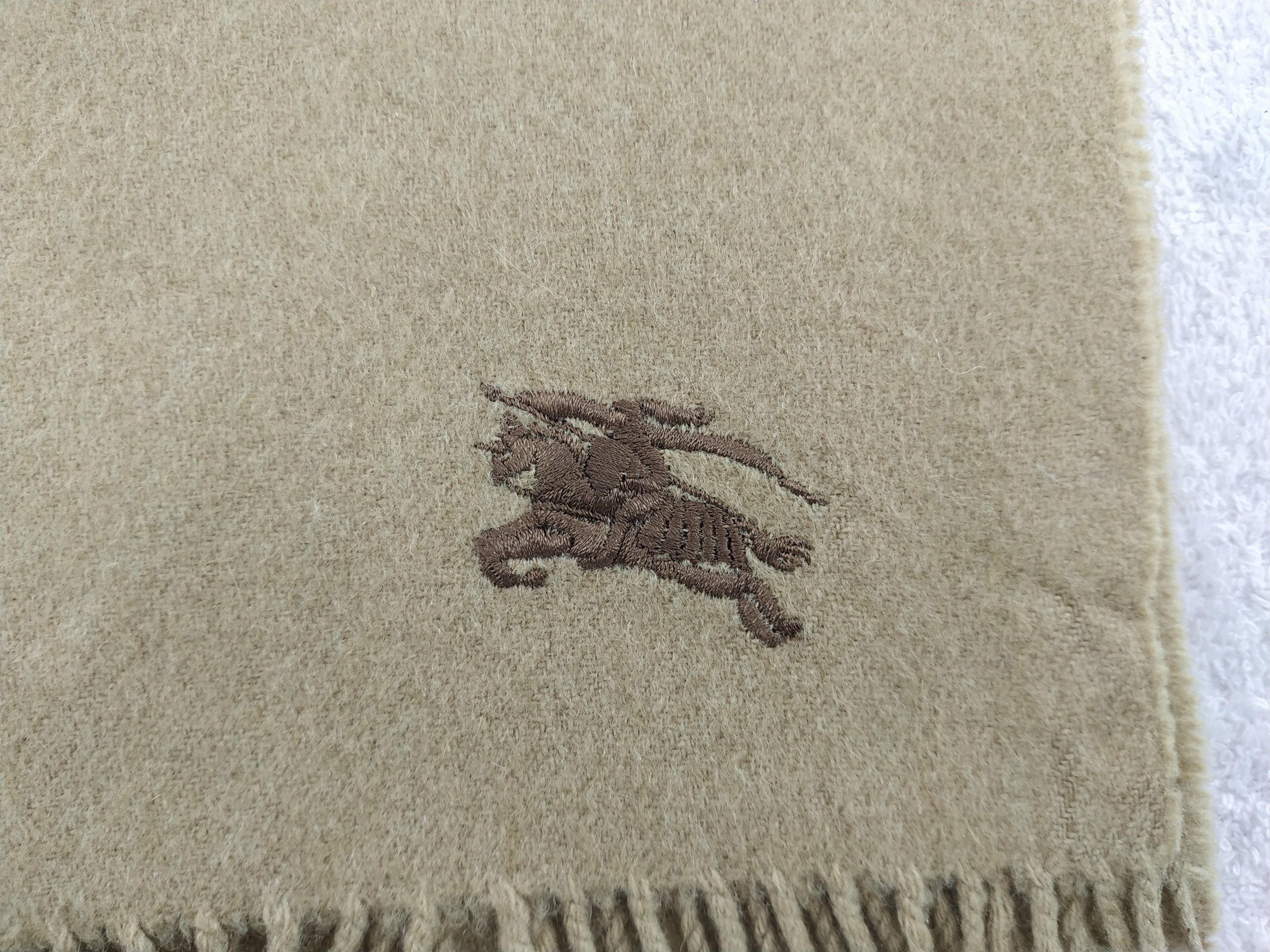 Burberry × Vintage Burberry Scarf / Muffler / Neckwear - WW390 Size ONE SIZE - 3 Thumbnail