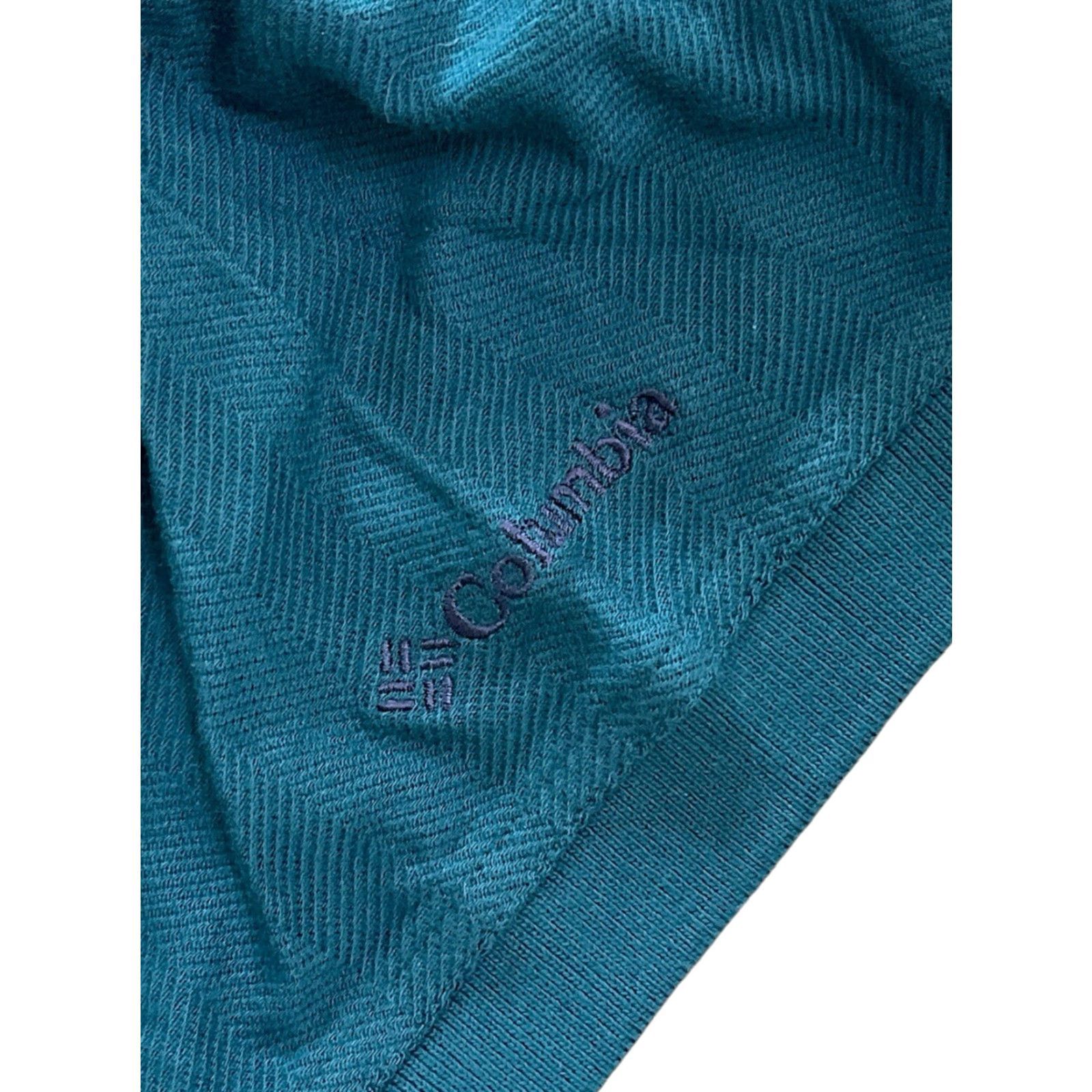 Vintage VINTAGE Columbia Polo Golf Shirt Mens XL 90s NWT Deadstock Peacock Blue Navy Logo Short Sleeve"} Size US XL / EU 56 / 4 - 6 Thumbnail