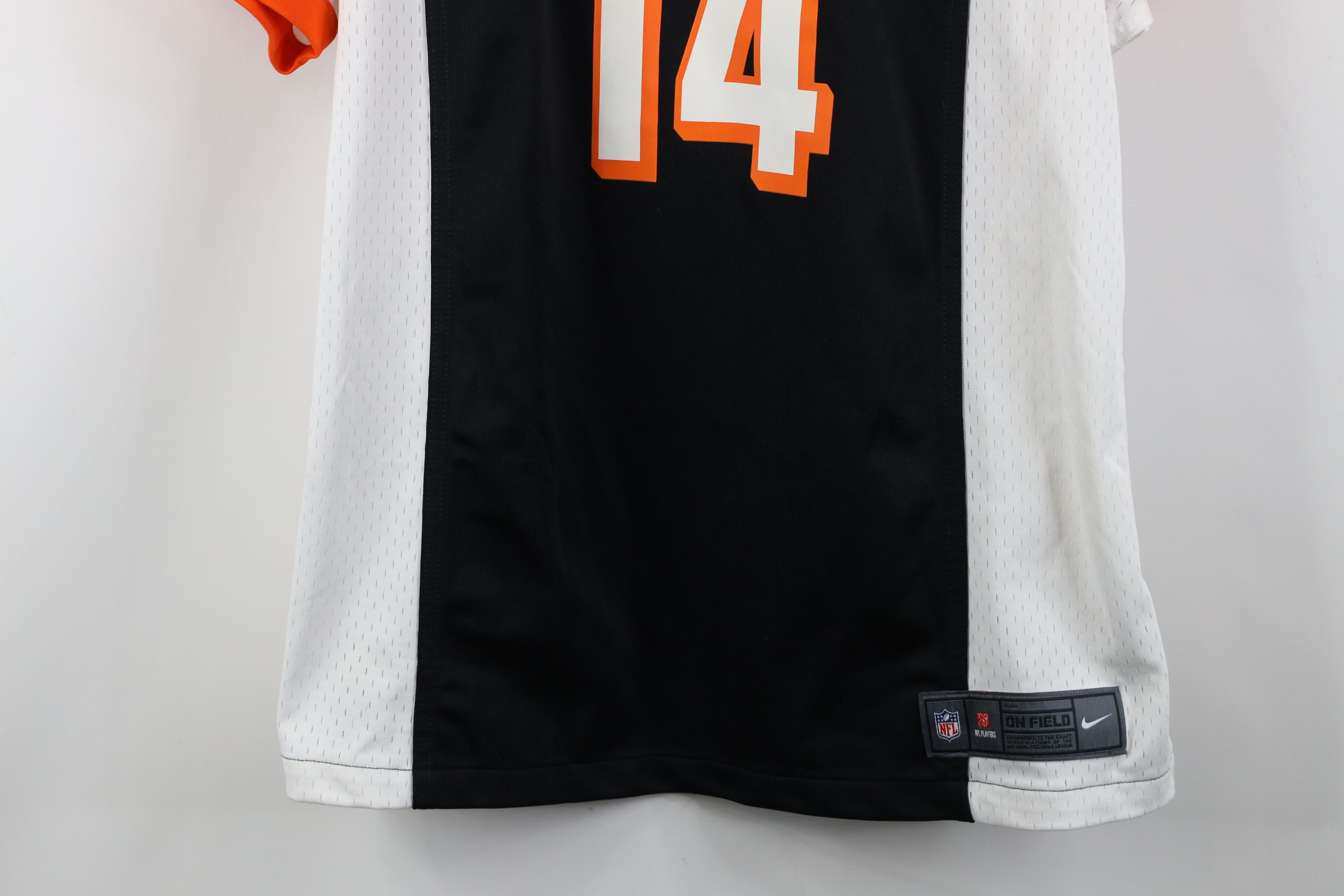 Nike Nike On Field Dalton Cincinnati Bengals Football Jersey #14 Size XXL / US 16-18 / IT 52-54 - 3 Thumbnail