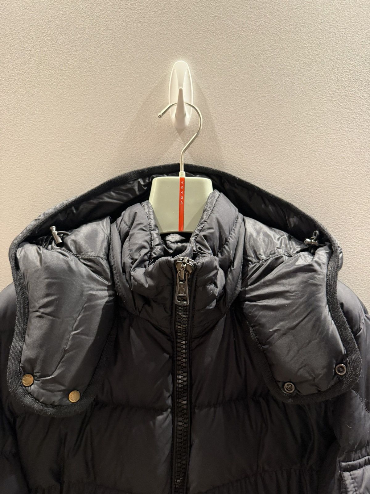 Moncler Moncler Maya Hooded Down Jack Black size 4 Size US M / EU 48-50 / 2 - 6 Thumbnail