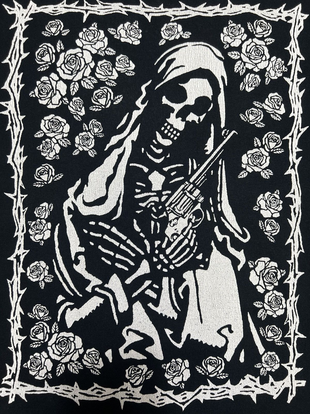 Number (N)ine Number (N)ine - SS06 - Guns & Roses Skeleton Distressed Tee Size US M / EU 48-50 / 2 - 7 Thumbnail