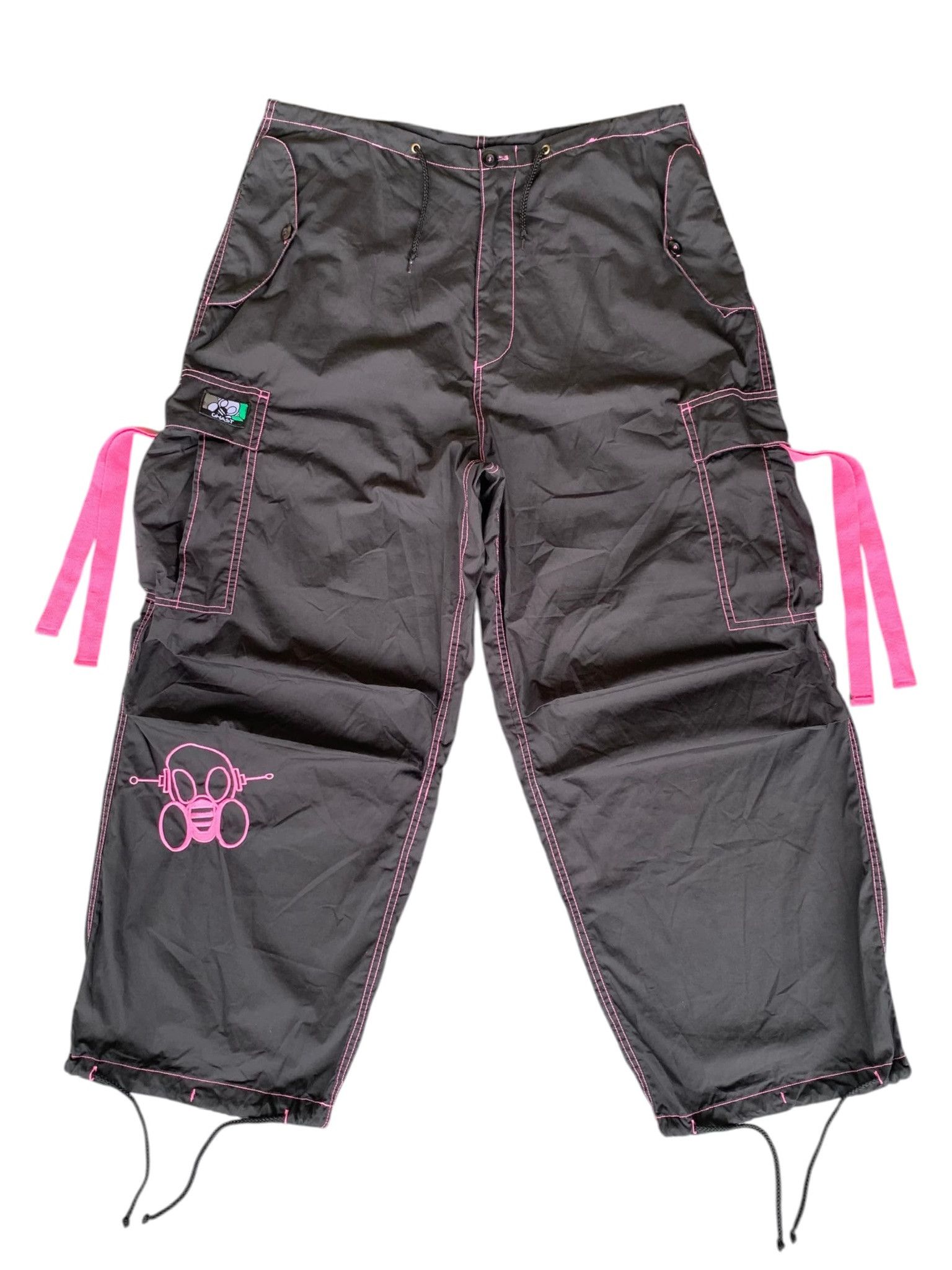 Other Vintage Ghast Rave Pants Cargo Parachute Size US 34 / EU 50 - 1 Thumbnail