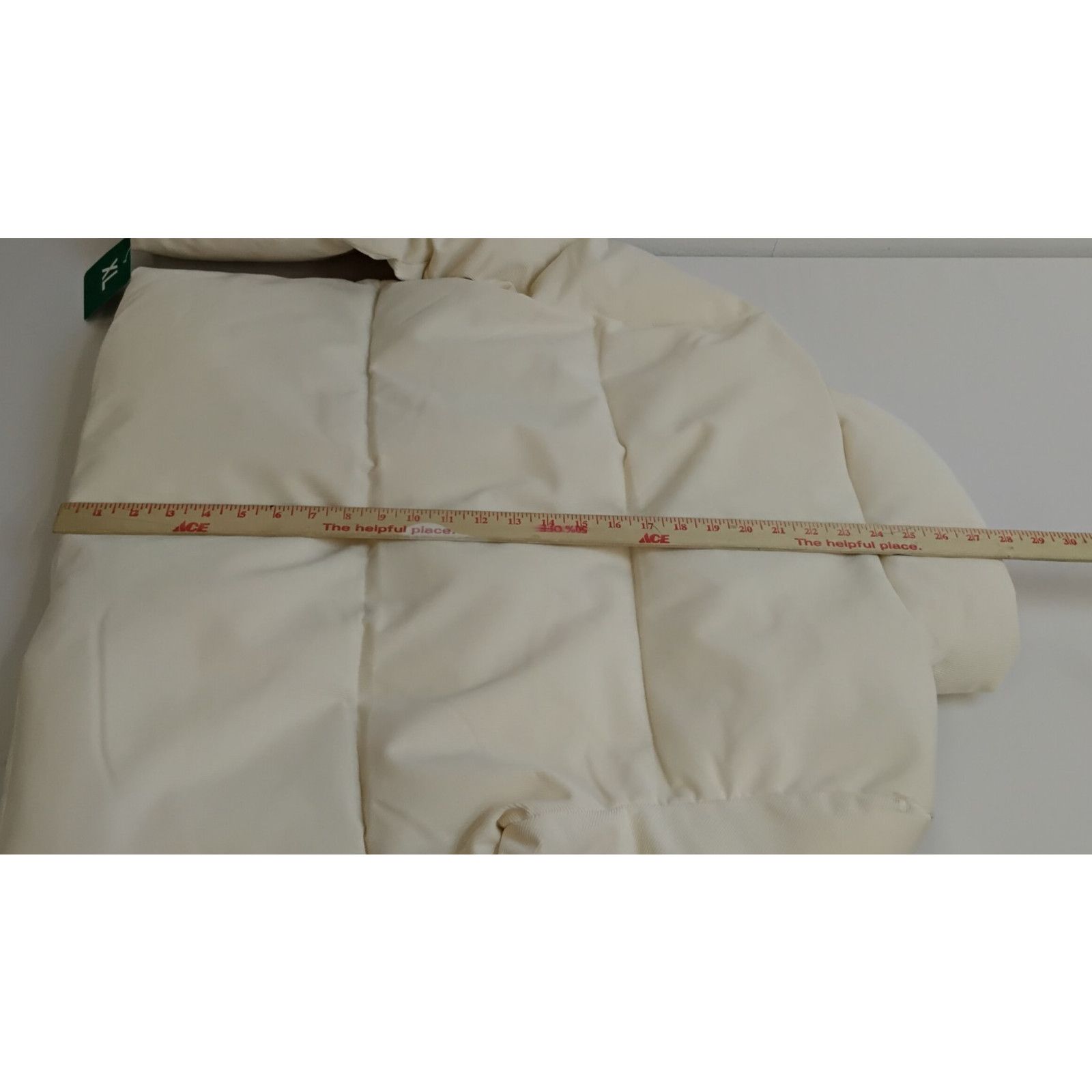 Levi's Levi's Corduroy Puffer Jacket Women's XL White Cropped NWT Size XL / US 12-14 / IT 48-50 - 13 Thumbnail
