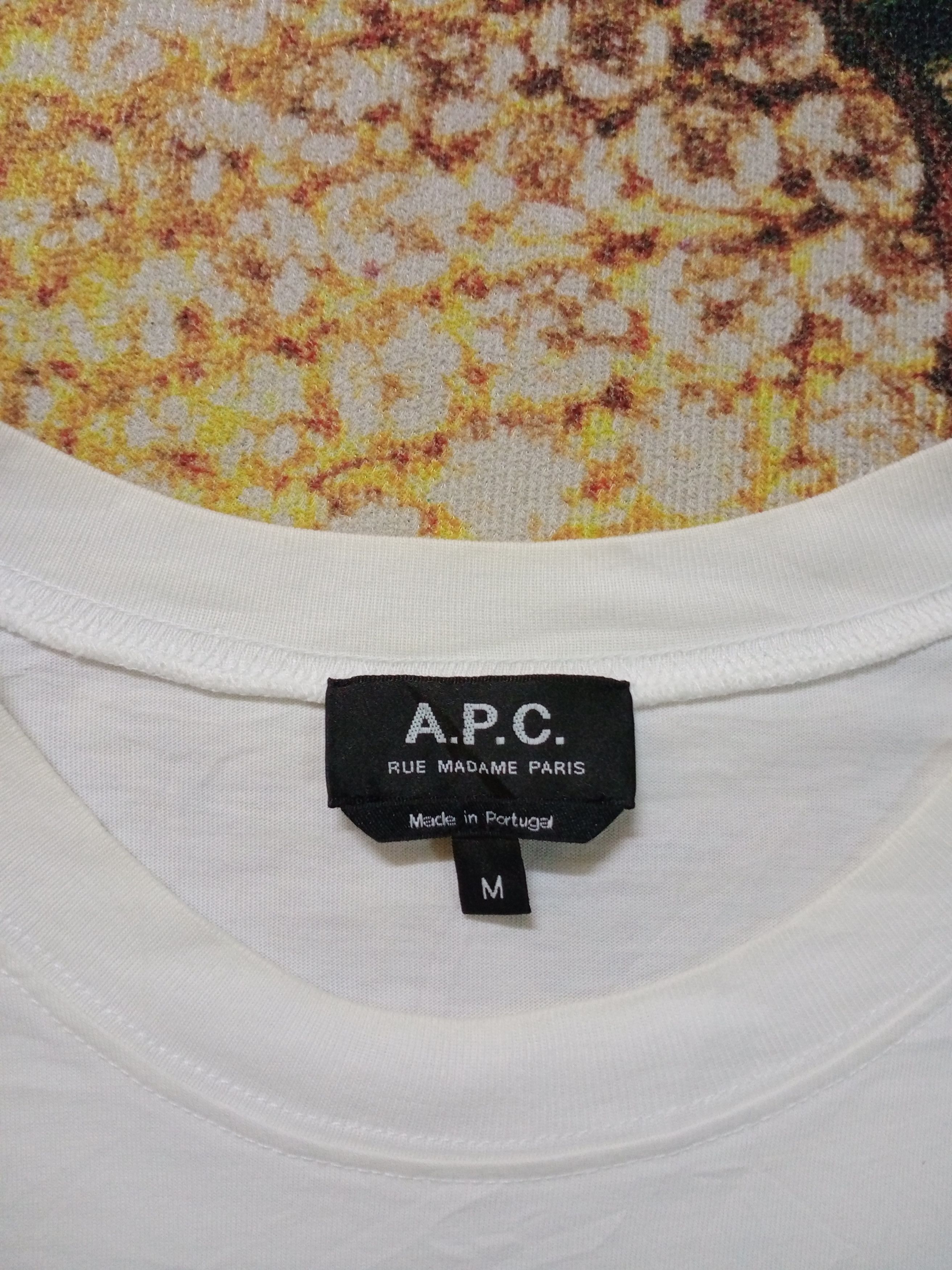 A.P.C. Rare A.P.C. Amore Tshirt Size US M / EU 48-50 / 2 - 5 Thumbnail