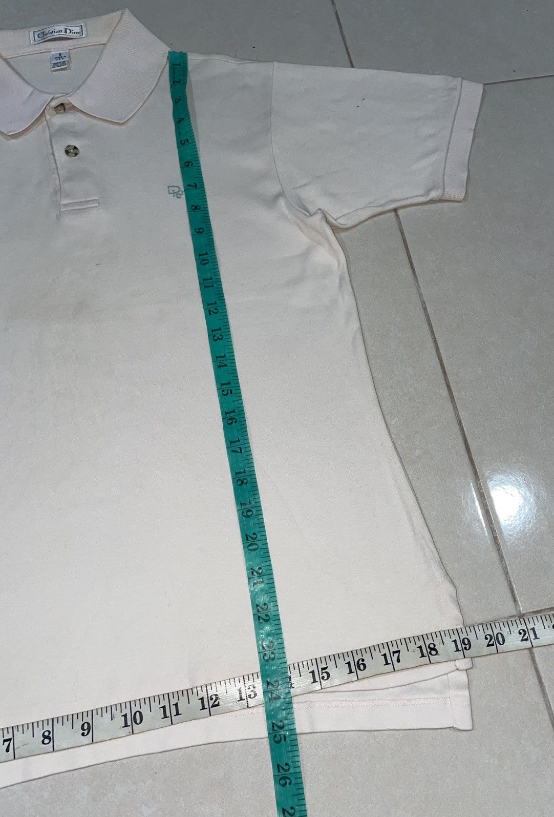 Dior × Vintage Vintage Christian Dior Polo Shirt Size US S / EU 44-46 / 1 - 8 Thumbnail