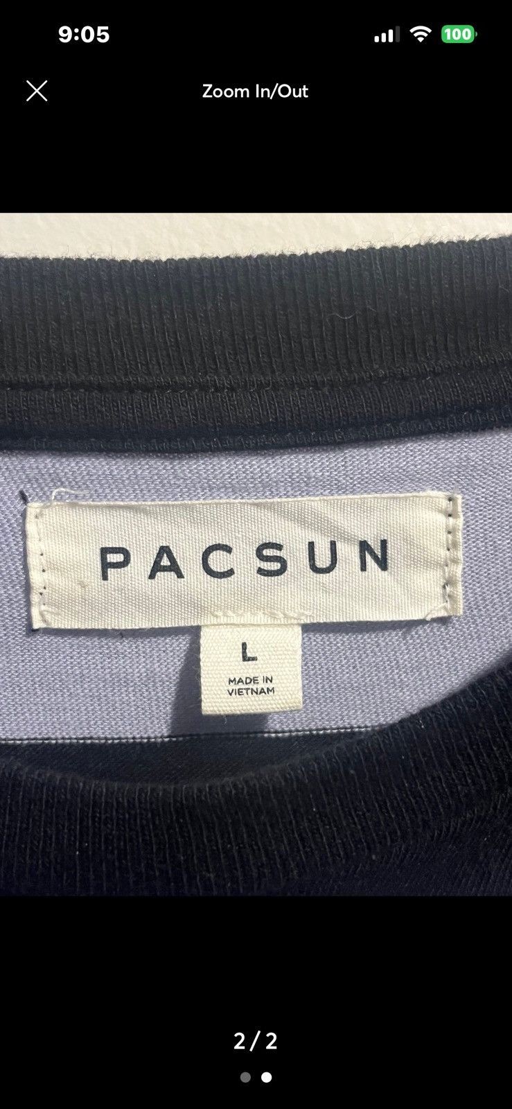 Pacsun Game-Time T-Shirt Size US L / EU 52-54 / 3 - 2 Thumbnail