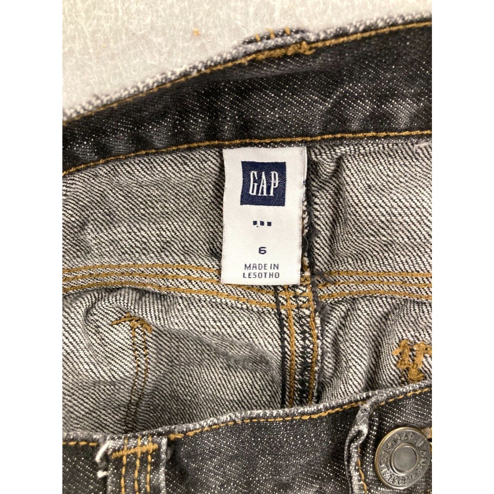 Gap Gap Blue Mini Skirt Women's Size 6 Low Rise Denim Preppy Style Size 28" / US 6 / IT 42 - 5 Thumbnail