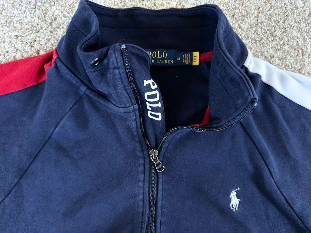 Polo Ralph Lauren Polo Ralph Lauren Quarter-Zip Pullover - Medium Size US M / EU 48-50 / 2 - 2 Thumbnail