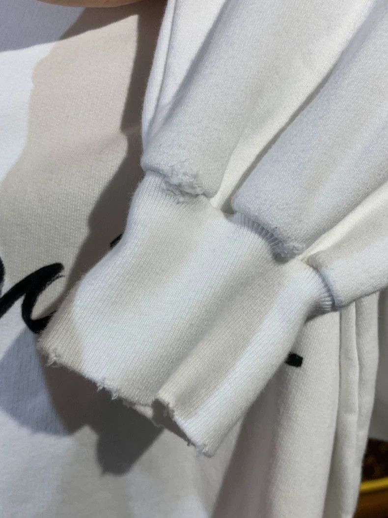 Balenciaga Hoodie White Women's Wear