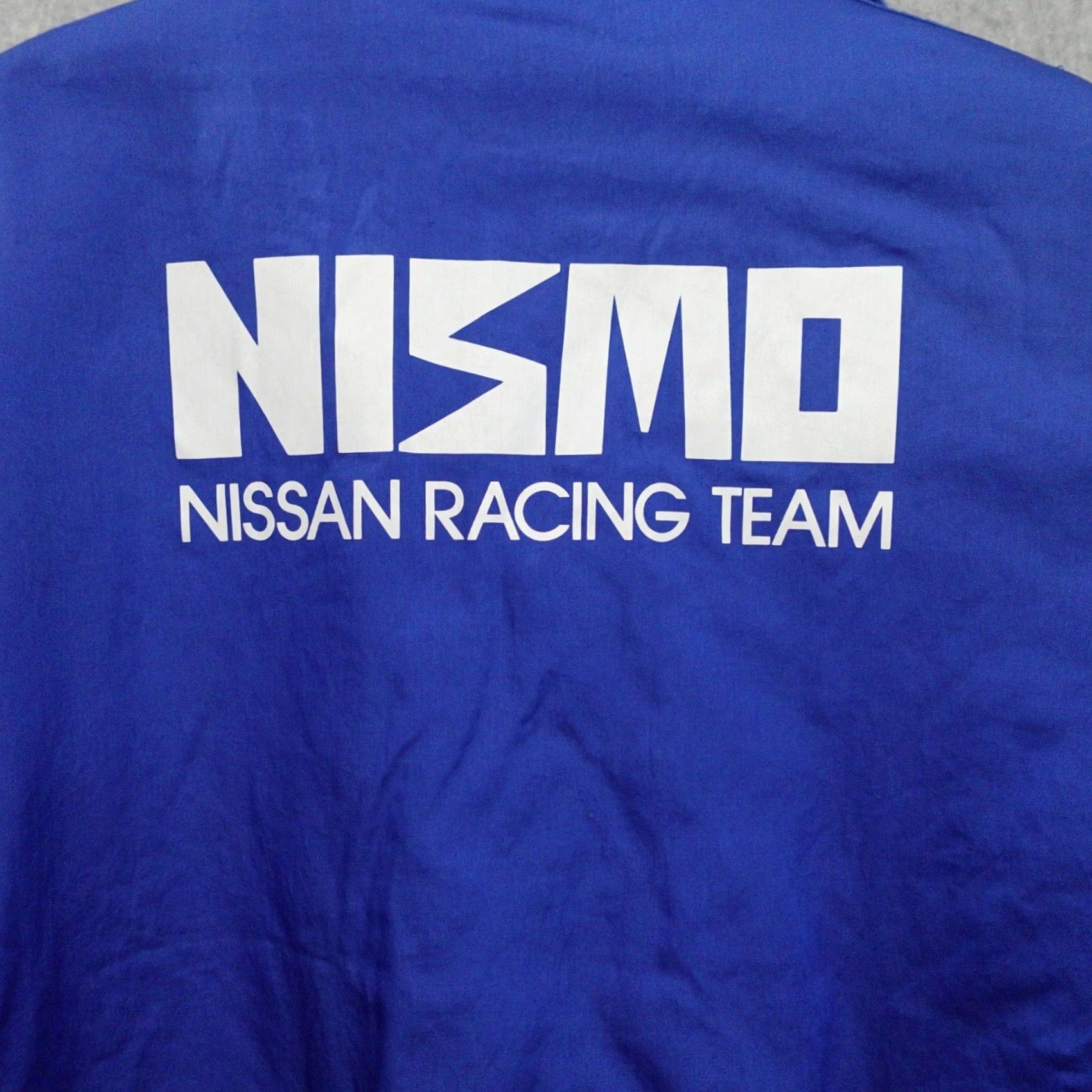 Vintage NISMO Nissan Nylon Jacket L Blue Bomber Jacket Men's Clothing Vintage 90s Motorsports Size US L / EU 52-54 / 3 - 7 Thumbnail