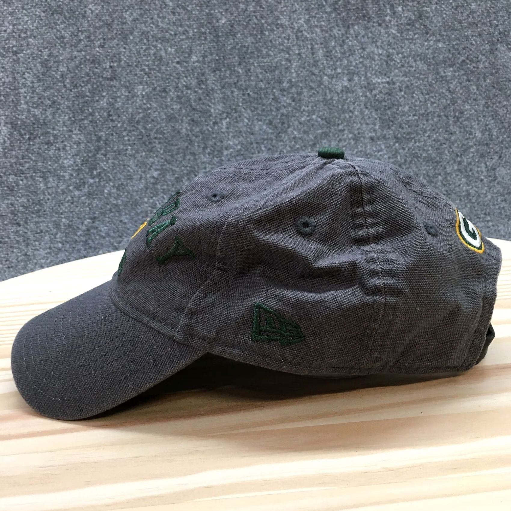 New Era New Era NFL Greenbay Packers Baseball Hat Mens Gray One Size Embroidered Logo Size ONE SIZE - 5 Thumbnail