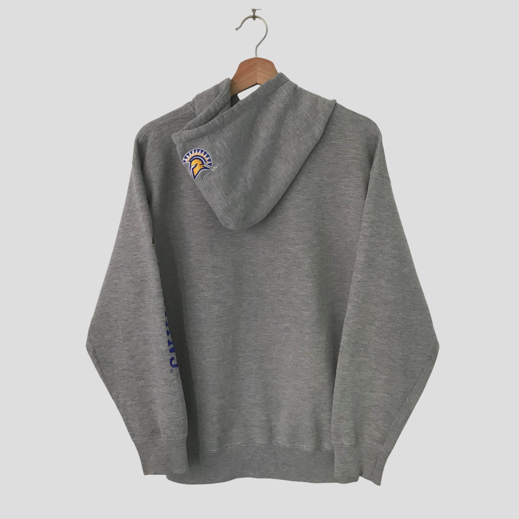 Vintage Vintage San Jose State University Grey Sweater - 382 Size US M / EU 48-50 / 2 - 2 Thumbnail