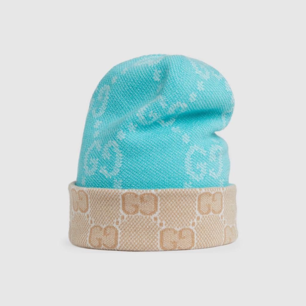 Gucci Reversible GG Wool Hat Size ONE SIZE - 1 Thumbnail