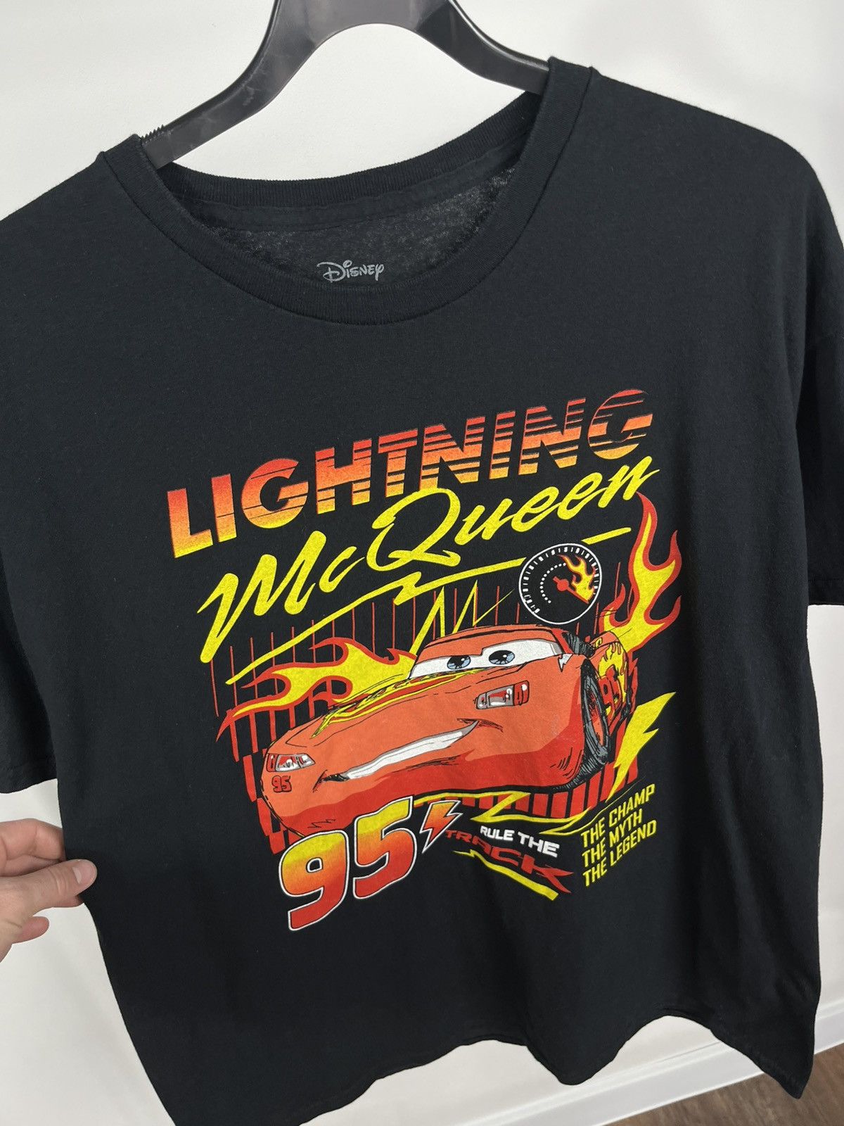 Disney Disney Pixar Cars Lightning McQueen Graphic T Shirt Size M Size US M / EU 48-50 / 2 - 4 Thumbnail