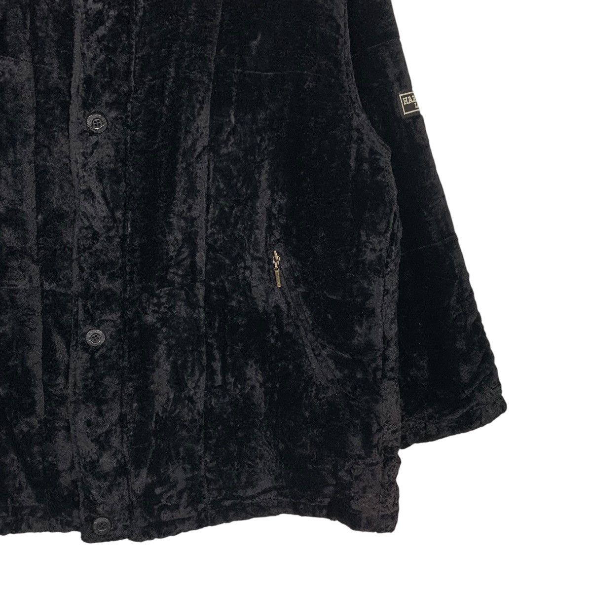 Hardy Amies HARDY AMIES LONDON Embroidery Logo Velvet Jacket #1863-C81 Size US L / EU 52-54 / 3 - 4 Thumbnail