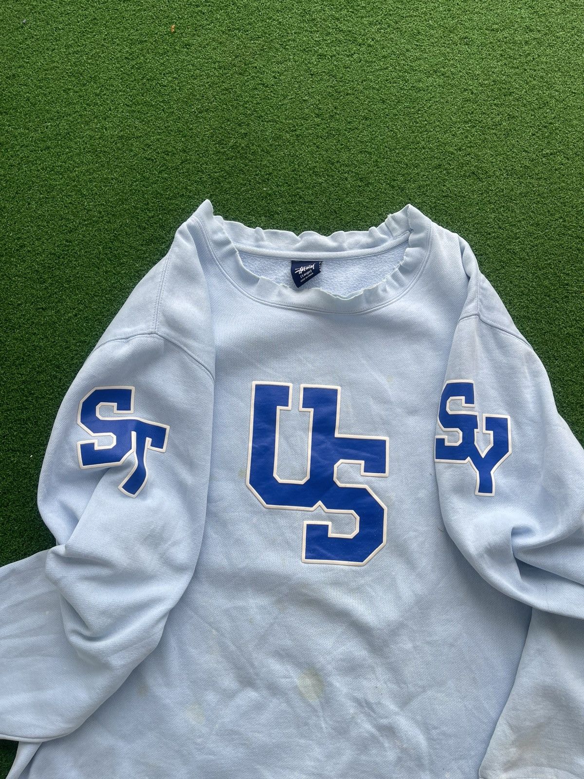 Stussy × Vintage 🔥HOT🔥VINTAGE STUSSY SPELL OUT VERY RARE Size US L / EU 52-54 / 3 - 10 Thumbnail