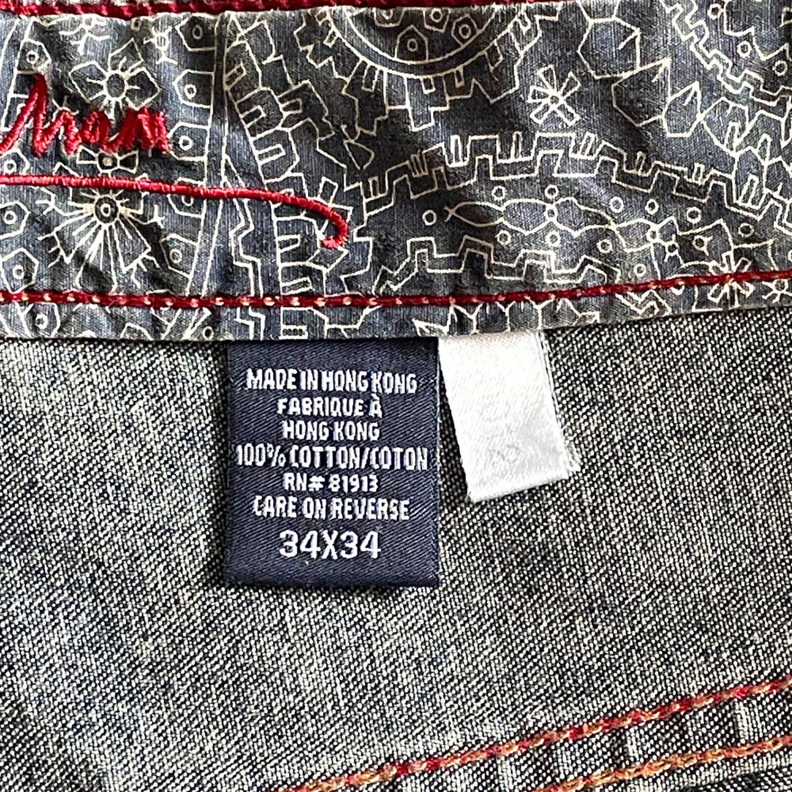 Robert Graham Robert Graham Jeans 34x34 Baggy Fit Blue Denim EUC CLEAN! Size US 34 / EU 50 - 7 Thumbnail