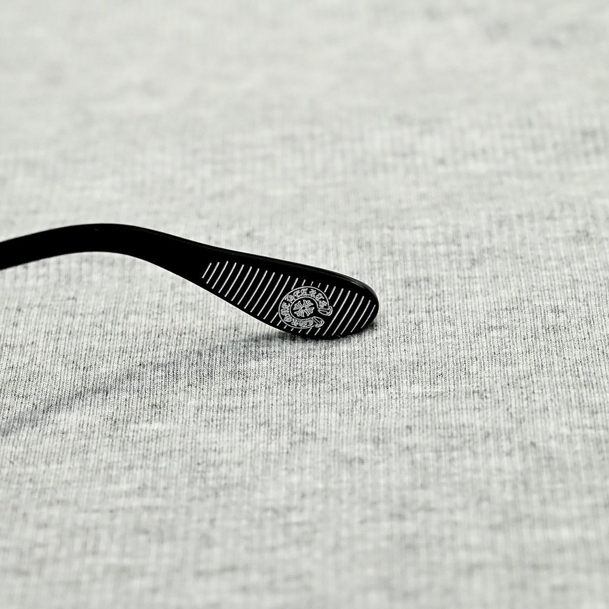 Chrome Hearts CHROME HEARTS BONENNOISSEUR II BLACK/BRUSHED SILVER GLASSES Size ONE SIZE - 5 Thumbnail