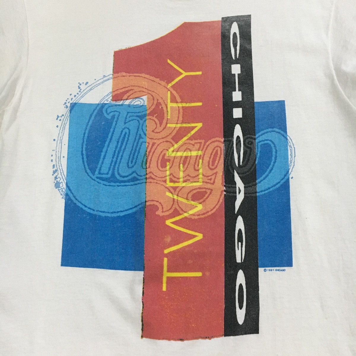 Band Tees × Vintage Vintage 1991 Chicago band twenty one t-shirt Size US L / EU 52-54 / 3 - 3 Thumbnail