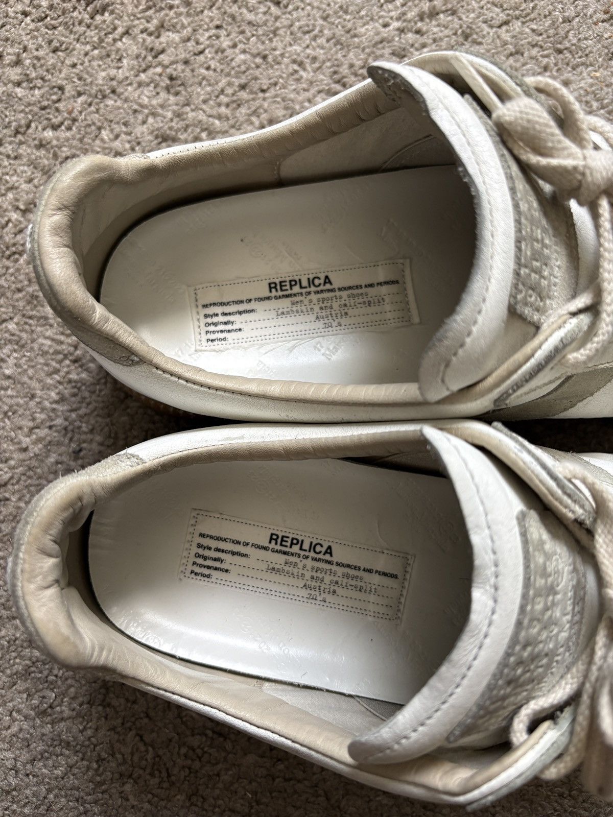 Maison Margiela Maison Margiela GAT ‘Dirty Wash’ Size US 12 / EU 45 - 8 Thumbnail